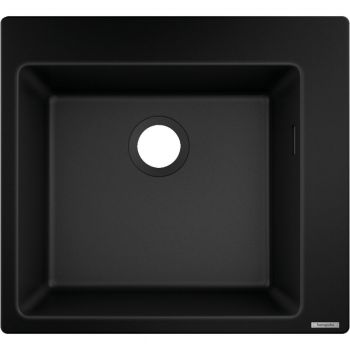 Купить кухонную мойку Hansgrohe накладна S510-F450, чорний графіт (43312170) | Фото 1