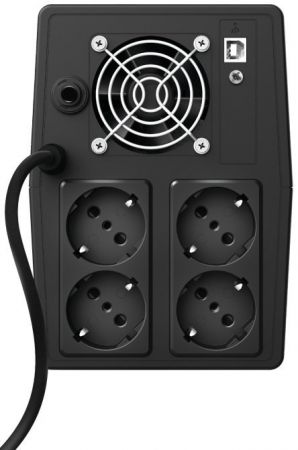 Купить источник бесперебойного питания (ИБП) ДБЖ TRUST Paxxon 1500VA UPS Black (23505_TRUST) | Фото 3