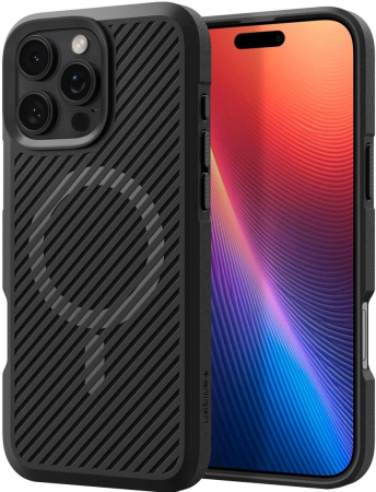 Чохол Spigen для APPLE iPhone 16 Pro Max, Core Armor MagFit, Matte Black (ACS08024) Чохол Spigen для APPLE iPhone 16 Pro Max, Core Armor MagFit, Matte Black (ACS08024) | Фото 2