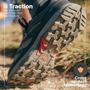 Напівчеревики чоловічі Quechua MH 100 8503796 44 сірі (2467917_Quechua) | Фото 6