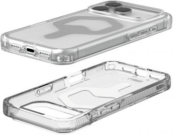 Чохол UAG для APPLE iPhone 17 Pro Plyo MagSafe Ice/Silver (114529114333) | Фото 5