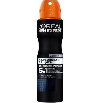 L`Oreal Paris Men Expert Карбоновий захист для чоловіків 150мл (3600523594122) | Фото 1