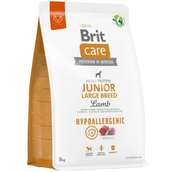 Корм для молодих собак великих порід Brit Care Dog Hypoallergenic Junior Large Breed гіпоалергенний (8595602559053) | Фото 1