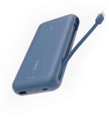 Портативний акумулятор BELKIN 20000mAh, 30W USB-C Blue (BPB024HQBL) | Фото 1