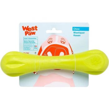 Іграшка для собак West Paw Hurley Large Харлей кістка велика зелена 21см (ZG011GRN) | Фото 1