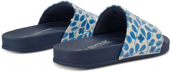Шльопанці жіночі Regatta OrlaSlide RWF761-F67 38 (5 UK) сині з білим | Фото 7