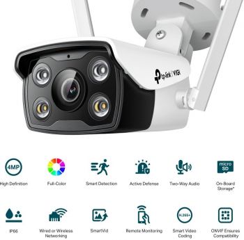 IP-Камера TP-LINK VIGI-С340-W-4,PoE (VIGI-C340-W4) IP-Камера TP-LINK VIGI-С340-W-4,PoE (VIGI-C340-W4) | Фото 3