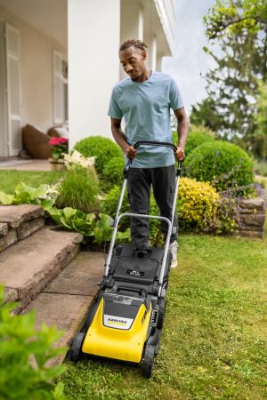 Купить триммер и газонокосилка Газонокосарка акумуляторна Karcher LMO 4-18 Dual 18В (1.445-421.0) | Фото 4