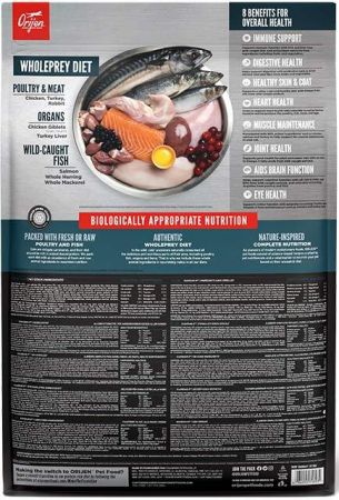 Сухий корм для кішок на всіх стадіях життя Orijen Guardian 8 з м`ясом риби та птиці 4,5 кг (o71893) Сухий корм для кішок на всіх стадіях життя Orijen Guardian 8 з м`ясом риби та птиці 4,5 кг (o71893) | Фото 5
