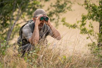 Футболка чоловіча для полювання Solognac 100 8669600 3XL світло-зелена (4395983_Solognac) | Фото 6