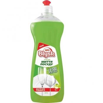 Засіб для миття посуду Super Blysk Яблуко концентрат 1л (4820256551165) Засіб для миття посуду Super Blysk Яблуко концентрат 1л (4820256551165) | Фото 1