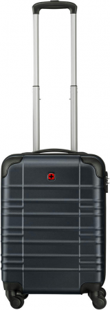 Валіза WENGER, Amplar, мала, пластик, 4 колеса, синя (653144) | Фото 5