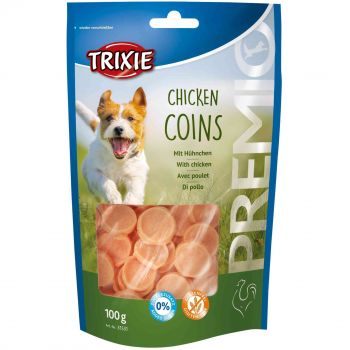 Ласощі для собак Trixie PREMIO Chicken Coins кур. монетки 100г (4011905315317) | Фото 1