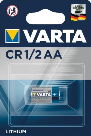 VARTA CR 1/2AA BLI 1 LITHIUM (6127101401) | Фото 1