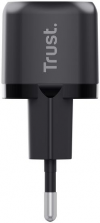 Мережевий зарядний пристрій TRUST Maxo 20W USB-C PD Black (25174_TRUST) | Фото 3