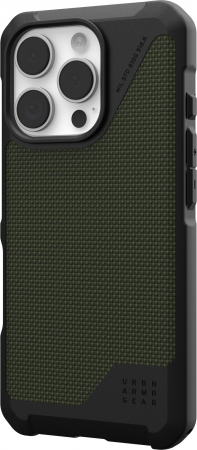 Чохол UAG для Apple iPhone 16 Pro Metropolis LT Magsafe, Kevlar Olive (114452113972) | Фото 6