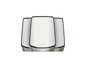 Система WiFi-Mesh NETGEAR Orbi RBK863S AX6000, 3мод, білий (RBK863S-100EUS) | Фото 1