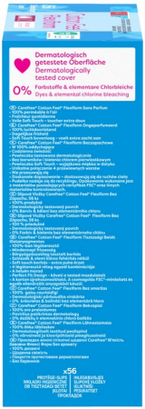 Прокладки гігієнічні щоденні Carefree Cotton Feel Flexiform без аромату 56 шт (3574661482194) | Фото 4