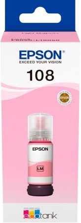 Контейнер з чорнилом EPSON 108 EcoTank L8050/L18050 light magenta (C13T09C64A) Купить расходный материал для принтеров Контейнер з чорнилом EPSON 108 EcoTank L8050/L18050 light magenta (C13T09C64A) | Фото 2