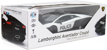 Автомобіль KS Drive на р/к Lamborghini Aventador Police (1:14, 2.4Ghz) (114GLPCWB) Автомобіль KS Drive на р/к Lamborghini Aventador Police (1:14, 2.4Ghz) (114GLPCWB) | Фото 3