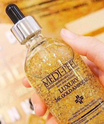 Сироватка для обличчя антивікова MEDI-PEEL Luxury 24K Gold із золотом 100мл (8809409343082) | Фото 3