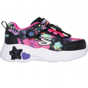 Кросівки для дівчаток Skechers  302214N BKMT 26 (10 US) чорні | Фото 1