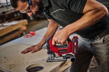 Акумуляторний електролобзик Einhell TP-JS 18/135 Li BL, PXC 18В (без АКБ та ЗП), (4321260) Акумуляторний електролобзик Einhell TP-JS 18/135 Li BL, PXC 18В (без АКБ та ЗП), (4321260) | Фото 13