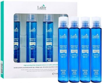LADOR Perfect Hair Fill-Up Філер для волосся, 13 мл х 4шт (8809500816683) LADOR Perfect Hair Fill-Up Філер для волосся, 13 мл х 4шт (8809500816683) | Фото 2