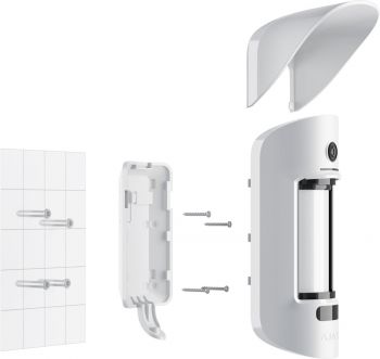 Ajax MotionCam Outdoor PhOD, Jeweller, білий (27961) | Фото 2