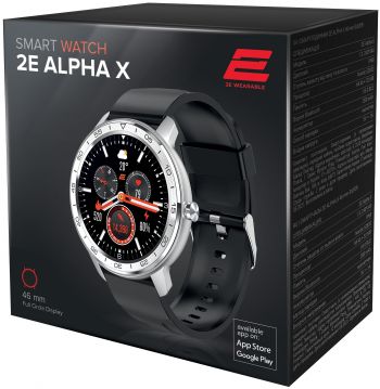 Купить умные часы Смартгодинник 2E Alpha X 46 mm Silver (2E-CWW30SL) | Фото 2