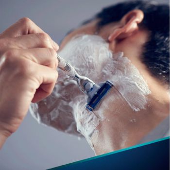 Змінні картриджі GILLETTE Mach 3 Turbo 5 шт Купить сменный картридж для бритвенных станков Змінні картриджі GILLETTE Mach 3 Turbo 5 шт | Фото 5