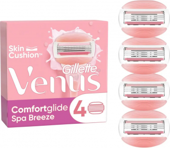 Змінні картриджі GILLETTE Venus Comfortglide Spa Breeze 4 шт (7702018966783) Купить сменный картридж для бритвенных станков Змінні картриджі GILLETTE Venus Comfortglide Spa Breeze 4 шт (7702018966783) | Фото 2