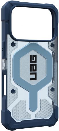 Чохол+ремінець UAG для APPLE iPhone 17 Pro Pathfinder Clear MagSafe Bundle Blues Lanyard | Фото 5