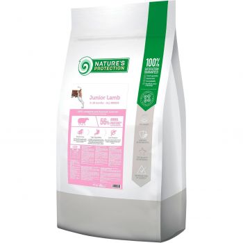 Сухий корм для цуценят Nature's Protection Junior Lamb All Breeds 18кг (NPB46034) | Фото 1