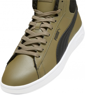 Черевики чоловічі Puma Smash 3.0 Mid Wtr 392335-03 44 (9.5 UK) оливкові (4065454951564) | Фото 4