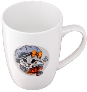 ARDESTO Lovely cat, 320 мл, фарфор (AR3464) Купить чашку, кружку ARDESTO Lovely cat, 320 мл, фарфор (AR3464) | Фото 4