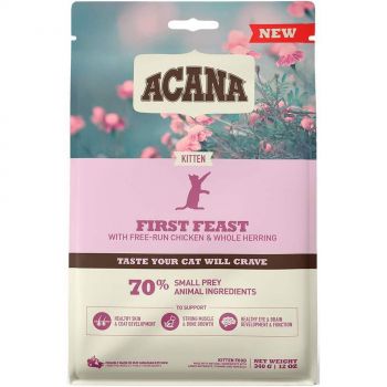Сухий корм для кошенят Acana First Feast Kitten м`ясо птиці та риби 0,340 г (a71428) | Фото 1