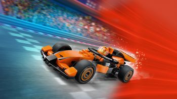 Купить конструктор Конструктор LEGO City Пілот F1 з автомобілем для перегонів команди McLaren (60442) | Фото 7