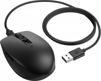 Миша HP 710 Rechargeable Silent, USB-A/WL/BT, Black (6E6F2AA) | Фото 14