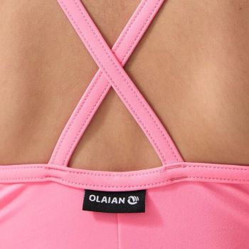 Цілісний купальник для дівчаток для серфінгу Olaian Hanalei 100 8595228 5-6 р (113-122 см) рожевий Цілісний купальник для дівчаток для серфінгу Olaian Hanalei 100 8595228 5-6 р (113-122 см) рожевий | Фото 2