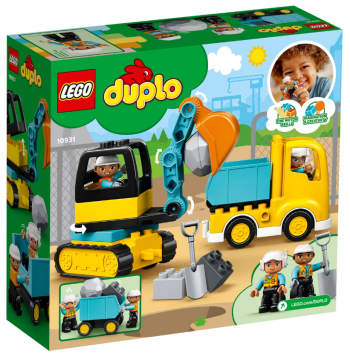 LEGO DUPLO Вантажівка і гусеничний екскаватор (10931) LEGO DUPLO Вантажівка і гусеничний екскаватор (10931) | Фото 6