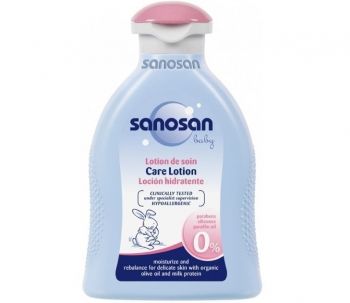 Sanosan Baby Дитячий зволожуючий лосьйон 200 мл (4003583190492) Sanosan Baby Дитячий зволожуючий лосьйон 200 мл (4003583190492) | Фото 1