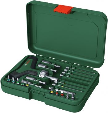 Набір викруток BOSCH з тріскачкою з Т-подібною рукояткою 22 шт. (1.600.A02.Z9T) Набір викруток BOSCH з тріскачкою з Т-подібною рукояткою 22 шт. (1.600.A02.Z9T) | Фото 7