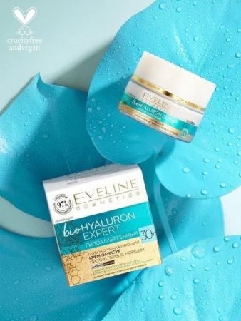 Eveline Cosmetics Проти перших зморщок 30+ серії biohyaluron expert, 50 мл (5903416007135) | Фото 4