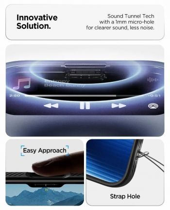 Чохол Spigen для APPLE iPhone 17 Pro Max Liquid Air Matte Black (ACS10265) | Фото 14