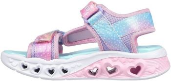 Сандалі для дівчаток Skechers S-Lights: Flutter Hearts 303105L LPMT 28.5 (12 US) рожеві Сандалі для дівчаток Skechers S-Lights: Flutter Hearts 303105L LPMT 28.5 (12 US) рожеві | Фото 5