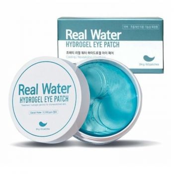 Патчі гідрогелеві під очі Prreti Real water Hydrogel eye patch 60 шт (8809738321959) | Фото 6