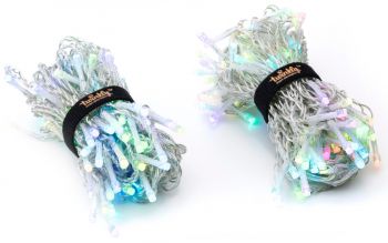 Гірлянда Twinkly Icicle RGBW 190, BT+WiFi, Gen II, КАБЕЛЬ IP44 прозорий (TWI190SPP-TEU) (ПУ) | Фото 3