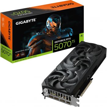 Відеокарта GIGABYTE GeForce RTX 5070 Ti 16GB GDDR7 WINDFORCE OC (GV-N507TWF3OC-16GD) Відеокарта GIGABYTE GeForce RTX 5070 Ti 16GB GDDR7 WINDFORCE OC (GV-N507TWF3OC-16GD) | Фото 1