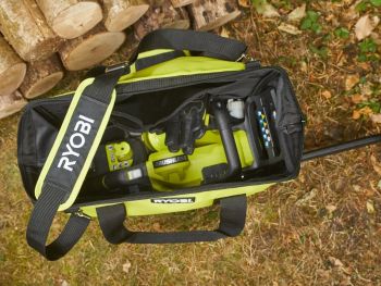 Сумка для ланцюгової пилки Ryobi RAC256 зі знімним пластиковим піддоном (5132005708) | Фото 8